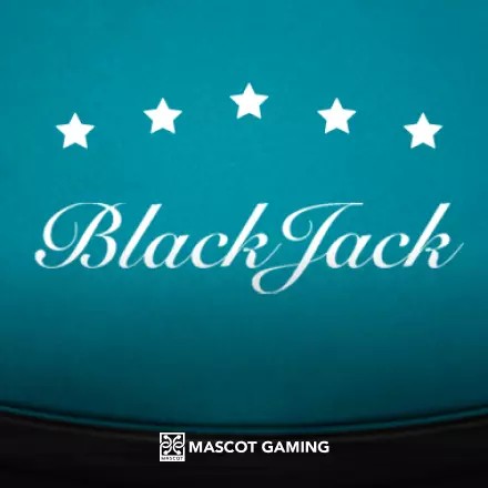 Table Games logo of Black Jack from Mascot Gaming at Frank Casino