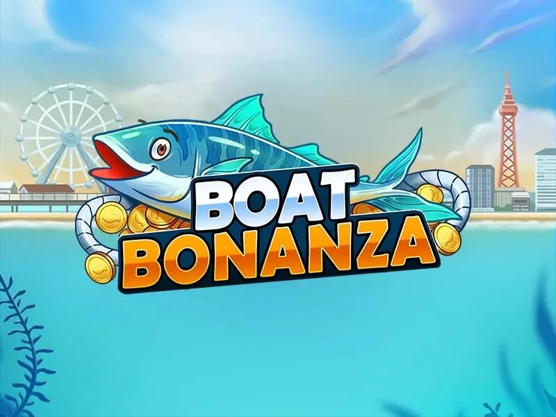 Boat Bonanza online game logo by Play'n GO on frankcasinoportugal.pt