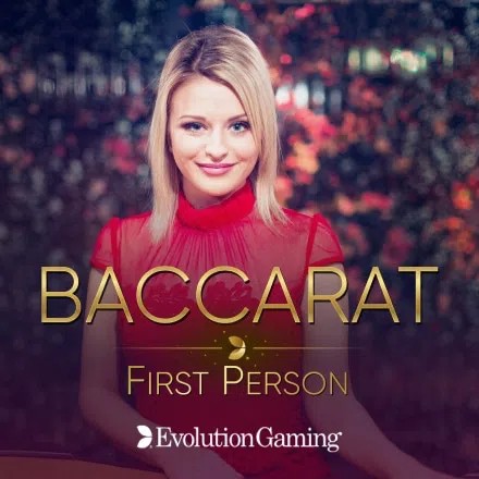 Enjoy First Person Baccarat by Evolution – logo hosted on frankcasinoportugal.pt