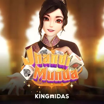 Jhandi Munda slot logo by King Midas at Frank Casino