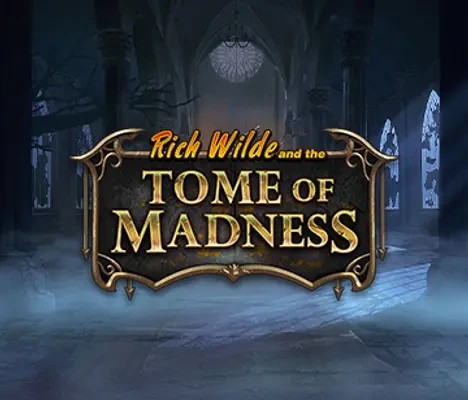 Official Slots logo: Tome of Madness by Play'n GO at Frank Casino